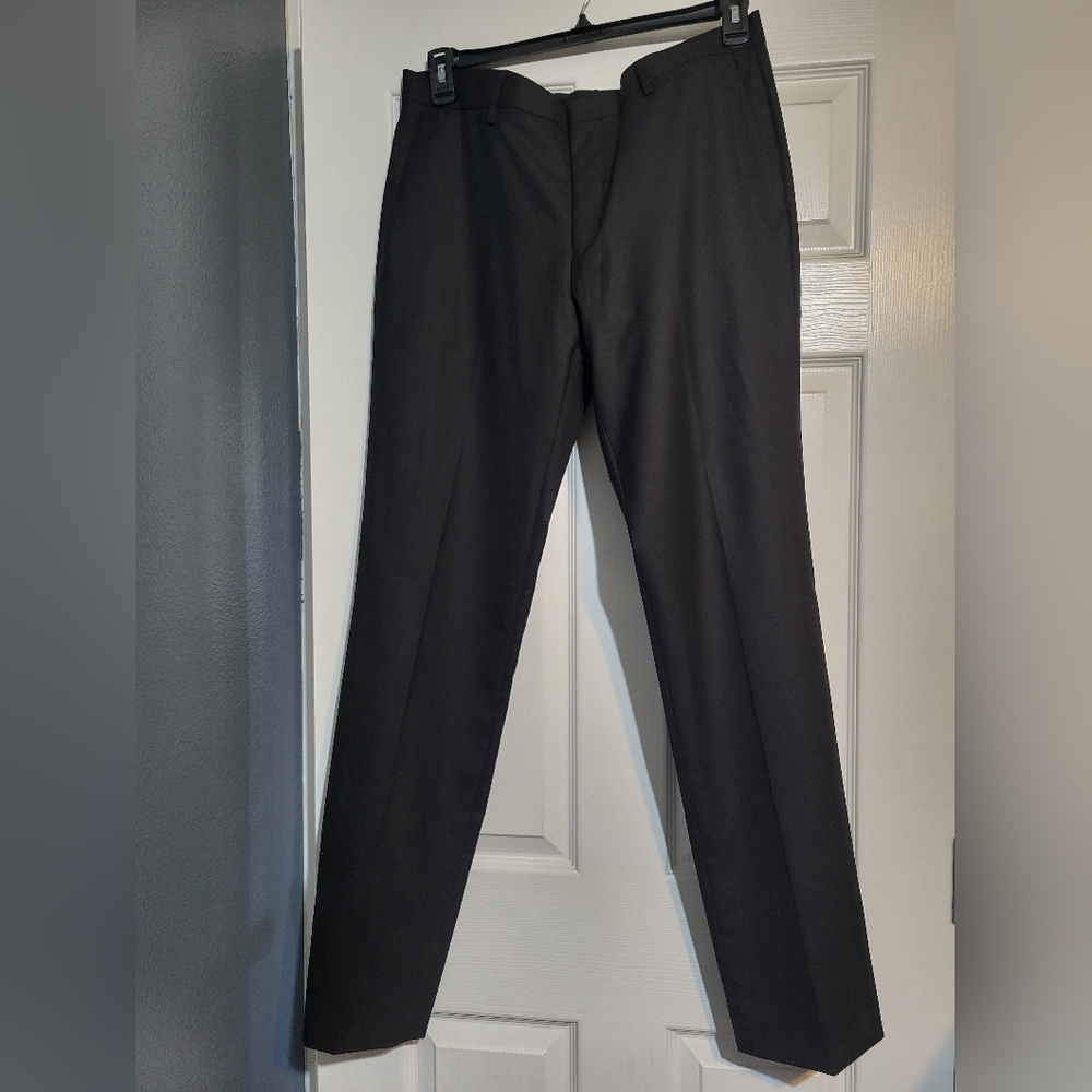 J. Crew Ludlow Slim Black Trousers